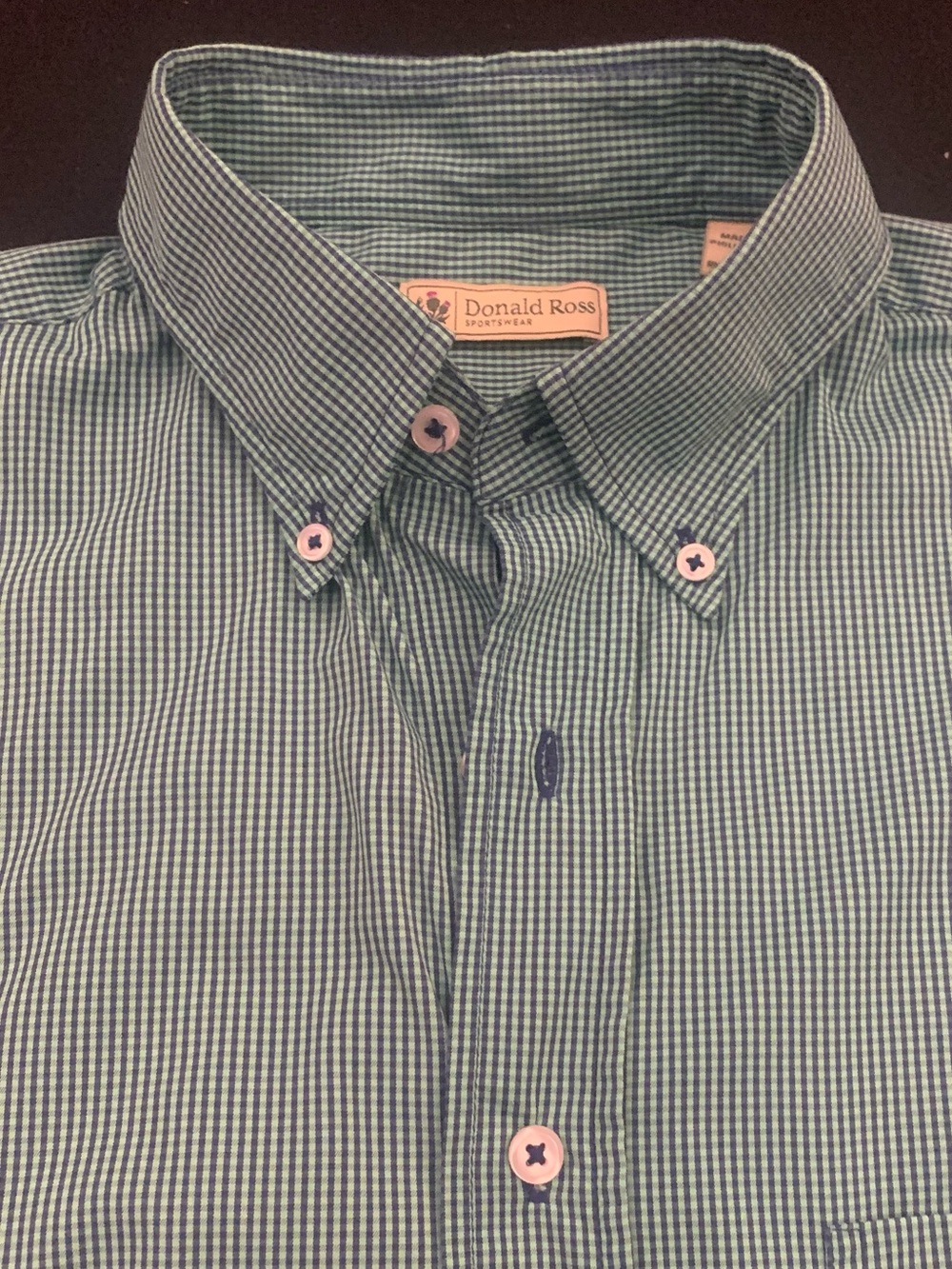 DONALD ROSS LS Blended Nylon 19th Hole Shirt